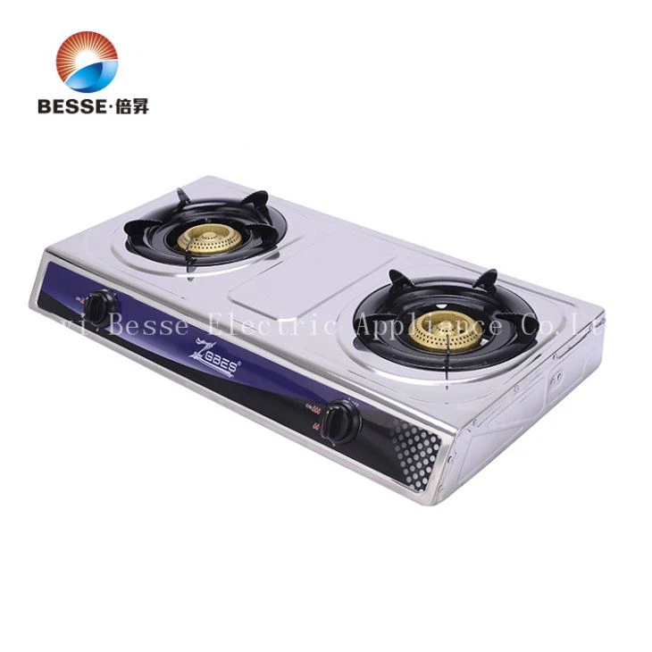 Besse Brand Gas Cooker Table Steel Stove