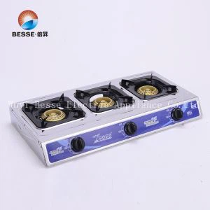 اجاق گاز اجاق گاز آشپزخانه تخت با 3 مشعل (ZG-3092A)